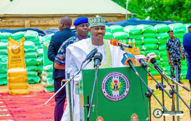 Sokoto: Gov Aliyu’s food sufficiency drive